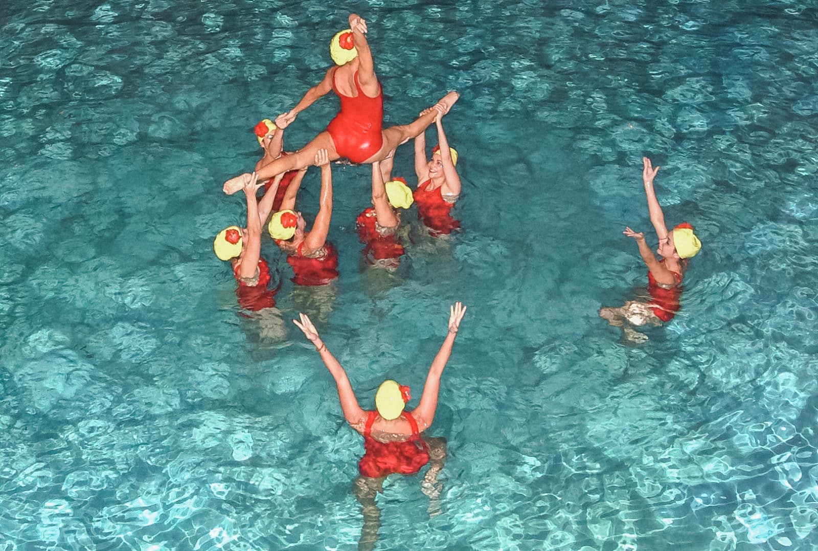 Synchronized swimmers